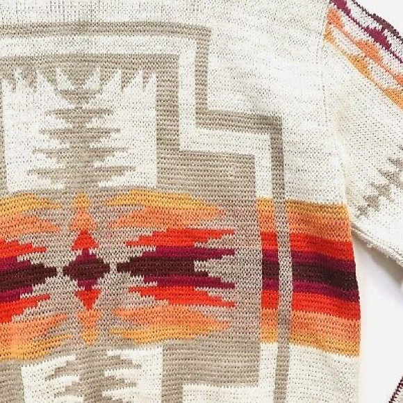 Mens Pendleton Western Style Wool Sweater - Picture 5 of 5